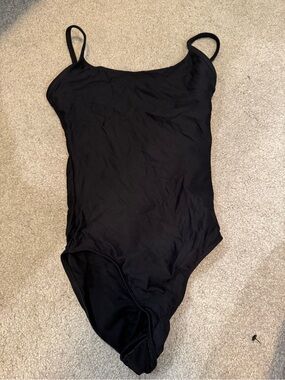 Wear moi black leotard, xs